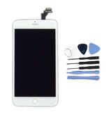 Stuff Certified® iPhone 6S Plus Bildschirm (Touchscreen + LCD + Teile) AAA + Qualität - Weiß + Werkzeuge