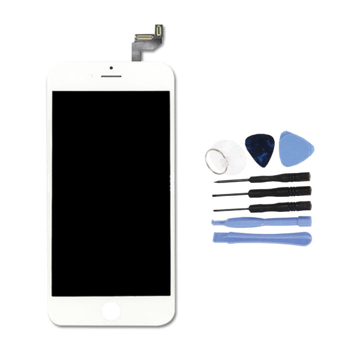 iPhone 6S Pantalla de 4.7 "(Pantalla táctil + LCD + Partes) Calidad AAA + - Blanco + Herramientas