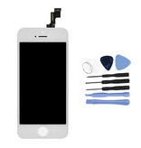 Stuff Certified® Écran iPhone SE / 5S (écran tactile + LCD + pièces) Qualité AAA + - Blanc + Outils