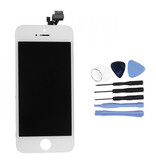 Stuff Certified® Schermo iPhone 5 (touchscreen + LCD + parti) AAA + qualità - bianco + strumenti