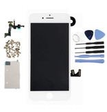 Stuff Certified® Pantalla preensamblada iPhone 7 Plus (pantalla táctil + LCD + piezas) Calidad AA + - Blanco + Herramientas