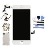 Stuff Certified® iPhone 7 Pre-assembled Screen (Touchscreen + LCD + Parts) AA + Quality - White + Tools