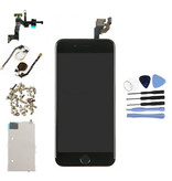 Stuff Certified® iPhone 6 4.7 "Pre-assembled Screen (Touchscreen + LCD + Parts) AA + Quality - Black + Tools