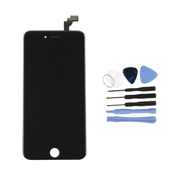 Pantalla iPhone 6S Plus (Pantalla táctil + LCD + Partes) Calidad AA + - Negro + Herramientas