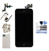 Stuff Certified® iPhone 5 Pre-assembled Screen (Touchscreen + LCD + Parts) A + Quality - Black + Tools