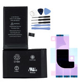 Stuff Certified® Batteria per iPhone X / batteria A + qualità + strumenti e adesivo batteria