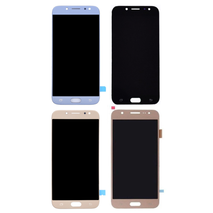 Pantalla Samsung Galaxy J7 J730 2017 (Pantalla táctil + AMOLED + Partes) Calidad AAA + - Negro / Azul claro / Dorado / Oro rosa