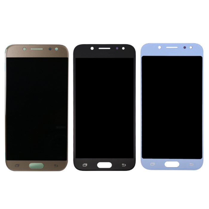 Pantalla Samsung Galaxy J5 J530 2017 (Pantalla táctil + AMOLED + Partes) Calidad AAA + - Negro / Azul claro / Dorado