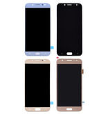 Stuff Certified® Schermo Samsung Galaxy J7 J730 2017 (Touchscreen + AMOLED + Parti) Qualità A + - Nero / Azzurro / Oro / Oro rosa