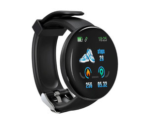 Original D18 SmartWatch Android Smartphone Watch OLED iOS Black