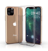 Stuff Certified® Funda transparente transparente para iPhone 11 Pro Max Funda de silicona TPU
