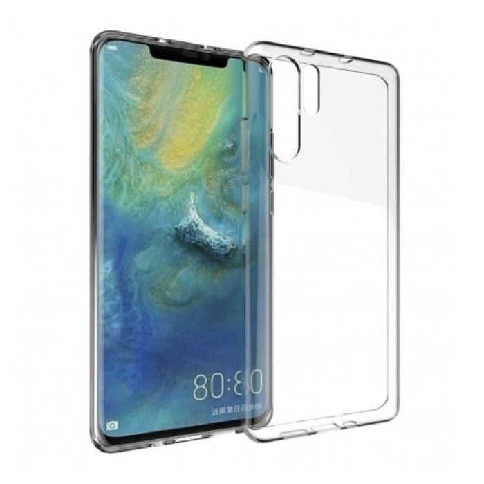 Huawei P30 Pro Funda transparente transparente Funda de silicona TPU