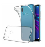 Stuff Certified® Custodia in silicone TPU trasparente per Huawei Y6 2019