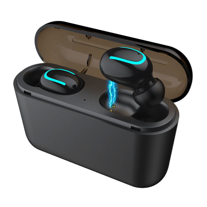 TWS Wireless Bluetooth 5.0 Auricolari Wireless Buds Auricolari Auricolari Auricolari neri - Suono chiaro