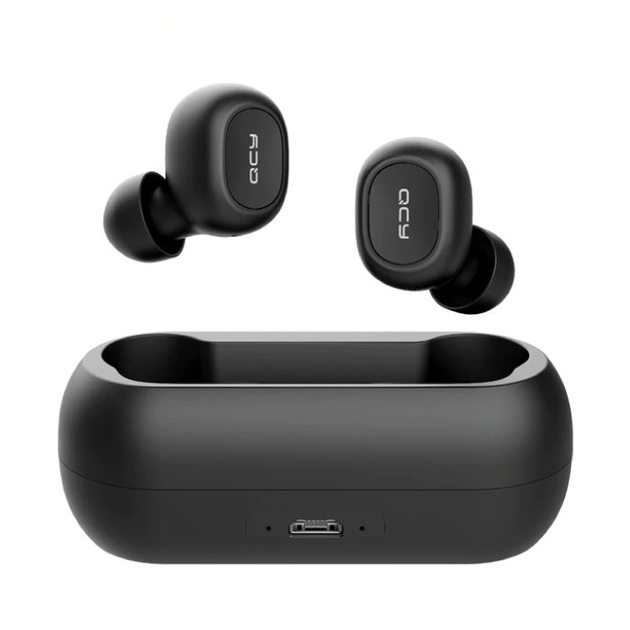 QCY QCY T1C sans fil Bluetooth 5.0 écouteurs intra-auriculaires écouteurs sans fil écouteurs écouteurs noir - son clair