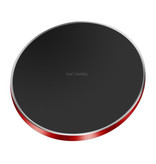 Jetjoy Qi GY-68 Universele Draadloze Oplader 9V - 1.67A Wireless Charging Pad Rood