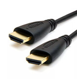 Stuff Certified® Cable HDMI chapado en oro 1.4V de alta velocidad 1 metro - 4K @ 340Mhz - HD Dolby 7.1