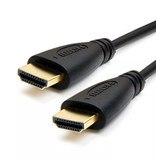 Stuff Certified® Gold Plated HDMI Kabel 1.4V High Speed 1 Meter - 4K @ 340Mhz - HD Dolby 7.1