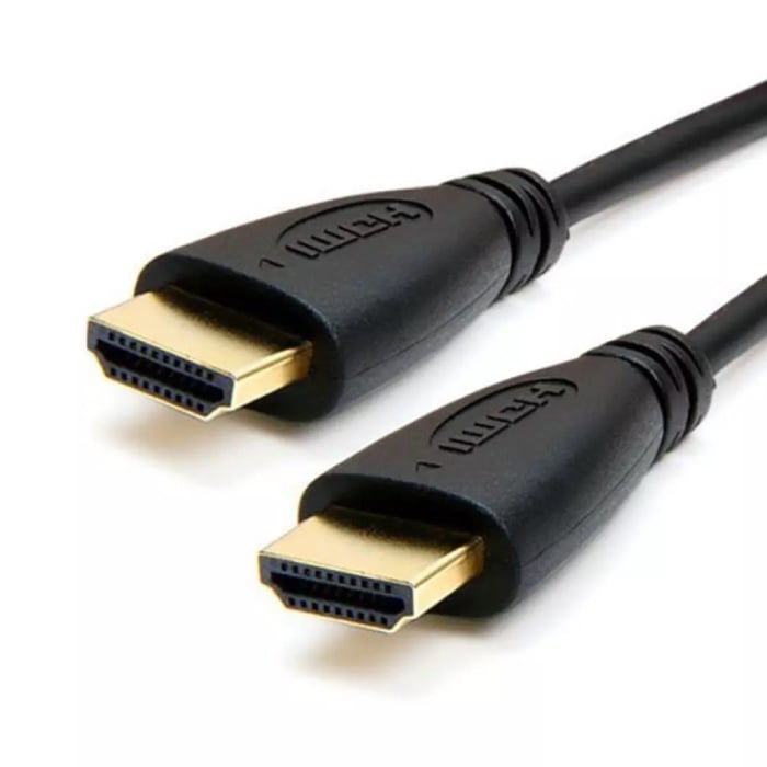 Cable HDMI 3 metros v 1.4 con cubierta de nylon rojo y negro 1080p 4K 3D