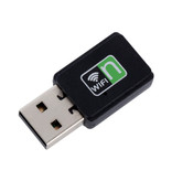 Stuff Certified® Wifi USB Mini Dongle Network Wireless 300Mb / s 802.11N Adaptador Adaptador