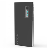 Doca Originele DOCA D566A 13000mAh Powerbank Noodaccu Batterij Oplader Zwart