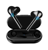 Myinnov M6s TWS Auriculares inalámbricos Bluetooth 5.0 Auriculares inalámbricos en la oreja Auriculares Auriculares Auriculares Negro