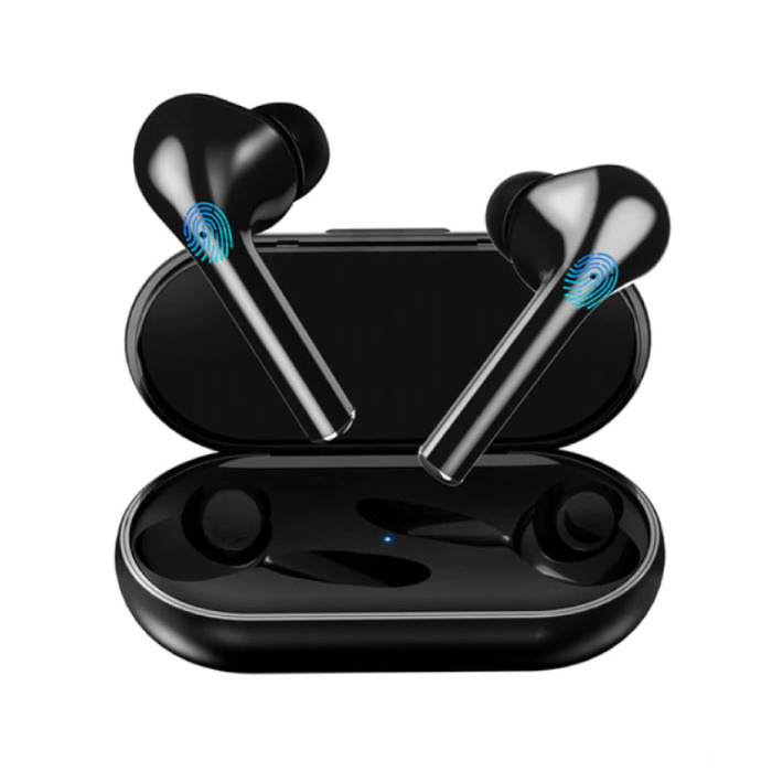 M6s TWS Draadloze Oortjes Bluetooth 5.0 Ear Wireless Buds Earphones Earbuds Oortelefoon Zwart