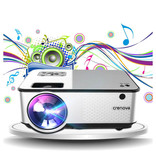 CRENOVA C9 LED-Projektor mit Android und Bluetooth - Beamer Home Media Player