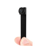 Pegatah Mini cámara de seguridad HD 1080p Detector de movimiento Alarma Negro