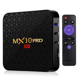 Stuff Certified® MX10 Pro 6K TV Box Media Player Android 9.0 Kodi - 4 Go de RAM - 64 Go de stockage