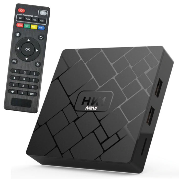 Lecteur multimédia HK1 Mini 4K TV Box Android Kodi - 2 Go de RAM - 16 Go de stockage