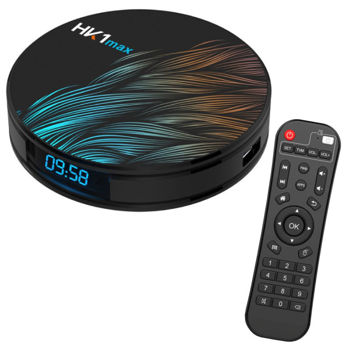 HK1 Max 4K TV Box Media Player Android Kodi - 4 GB RAM - 32 GB pamięci