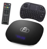 Stuff Certified® F1 A95X 4K TV-Box Media Player Android Kodi - 2 GB RAM - 16 GB Speicher + drahtlose Tastatur