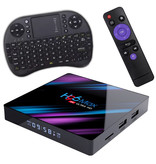 Stuff Certified® H96 Max 4K TV Box Media Player Android Kodi - 4 GB di RAM - 64 GB di spazio di archiviazione + Tastiera wireless