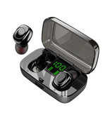 Stuff Certified® XG23 TWS Wireless Smart Touch Control Earphones Bluetooth 5.0 In-Ear Wireless Earbuds Earphones Earbuds 450mAh Black