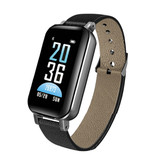 Lemfo T89 Smartwatch Activity Tracker + TWS Écouteurs sans fil Écouteurs sans fil Fitness Sport iOS Android Noir