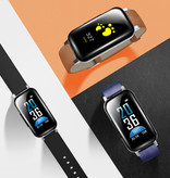 Lemfo T89 Smartwatch Activity Tracker + TWS Wireless Earphones Draadloze Oortjes Fitness Sport iOS Android Zwart