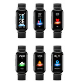Lemfo T89 Smartwatch Activity Tracker + Bezprzewodowe słuchawki TWS Bezprzewodowe słuchawki Fitness Sport iOS Android Niebieski