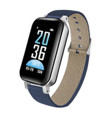 Lemfo T89 Smartwatch Activity Tracker + Drahtlose TWS-Kopfhörer Drahtlose Ohrhörer Fitness Sport iOS Android Blue