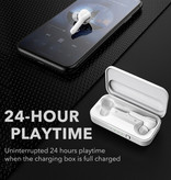 MIFA X3 TWS Auriculares inalámbricos con control táctil inteligente Bluetooth 5.0 Auriculares inalámbricos en la oreja Auriculares Auriculares 430mAh Negro