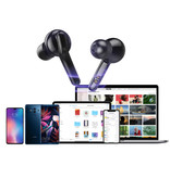 MIFA X3 TWS Draadloze Smart Touch Control Oortjes Bluetooth 5.0 Ear Wireless Buds Earphones Earbuds 430mAh Oortelefoon Zwart