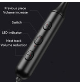 Stuff Certified® DD9 TWS Auriculares inalámbricos Bluetooth 5.0 Auriculares inalámbricos en la oreja Auriculares Auriculares 100mAh Auricular rojo