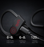 IONCT Bezprzewodowe słuchawki U8 TWS Bezprzewodowe słuchawki douszne Bluetooth 5.0 Słuchawki douszne 110 mAh Słuchawki czerwone