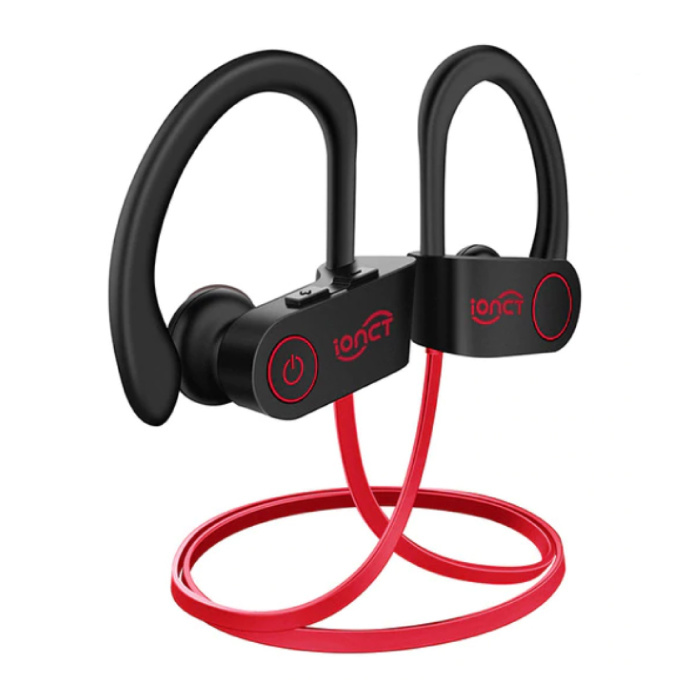 IONCT U8 TWS Draadloze Oortjes Bluetooth 5.0 Air Wireless Pods Earphones Earbuds 110mAh Rood