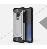 Stuff Certified® Samsung Galaxy S7 Edge - Coque Armor Case Cover Cas en TPU Gris