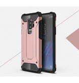 Stuff Certified® Samsung Galaxy S9 - Rüstung Fall Abdeckung Cas TPU Fall Pink