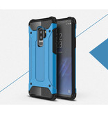 Stuff Certified® Samsung Galaxy S6 Edge - Rüstung Gehäuse Abdeckung Cas TPU Gehäuse Blau
