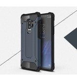 Stuff Certified® Samsung Galaxy S8 Plus - Rüstung Fall Abdeckung Cas TPU Fall Navy