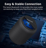 Tronsmart T6 Mini Bluetooth 5.0 Soundbox Altavoz inalámbrico Altavoz inalámbrico externo Negro