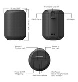 Tronsmart Głośnik bezprzewodowy T6 Mini Bluetooth 5.0 Soundbox Zewnętrzny głośnik bezprzewodowy Czarny